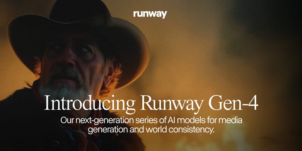 Runway Unveils Gen-4 AI Model, Advancing Video Generation with 'World Consistency'