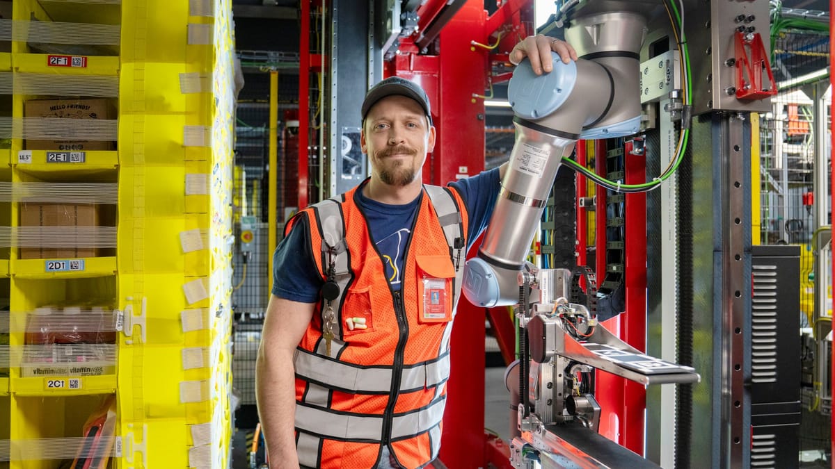 Amazon's New Robot Can Touch & Feel Things