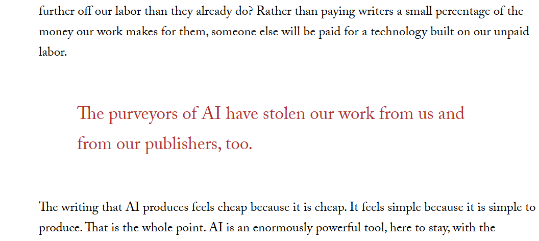 Over 1,100 Authors Call on Publishers to Reject AI-Created Books and Protect Human Labor