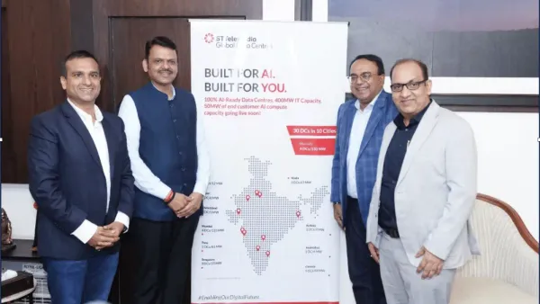 STT GDC India to Invest ₹5,000 Crore in New AI-Ready Data Centres Across Maharashtra