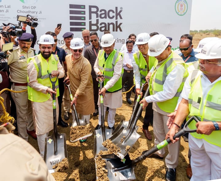 Chhattisgarh CM Inaugurates ₹1000 Cr AI-Focused Data Centre Park in Raipur